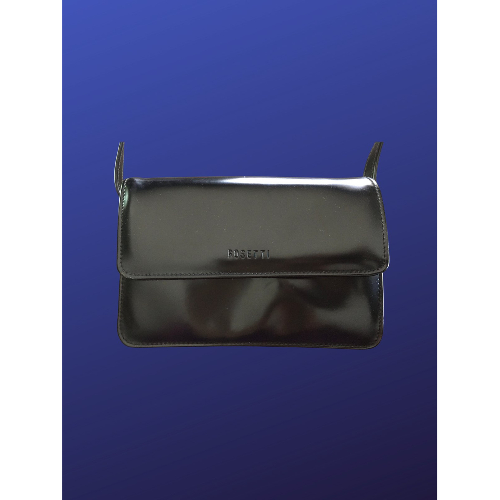 Rosetti faux leather crossbody shoulder bag, bLACK,Pre-owned,Very good condition - Picture 3 of 12